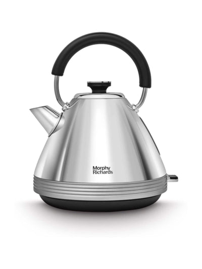 Nächster Morphy Richards Schwarz/Weiß Venture Retro Pyramiden-Wasserkocher 1,5 l - Online bei McGrocer kaufen