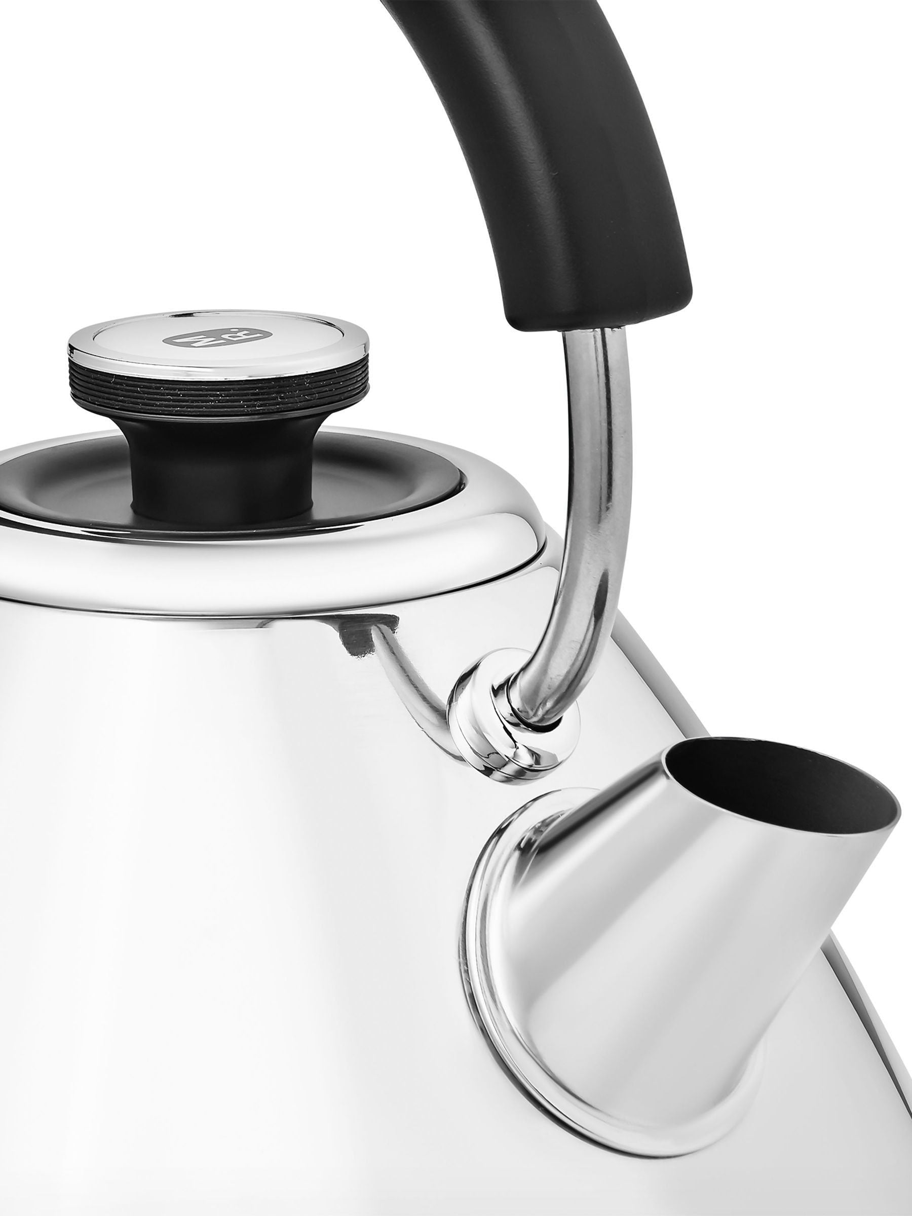 Morphy Richards Black/White Venture Retro Pyramid Kettle 1.5L, imported from the UK