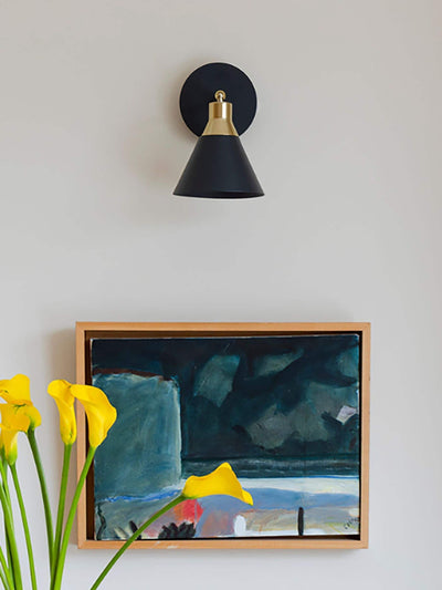 Next Houseof Charcoal Grey Cone Wall Light- Buy online at McGrocer