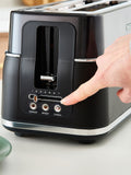 Morphy Richards Black Signature 4 slice toaster, imported from the UK