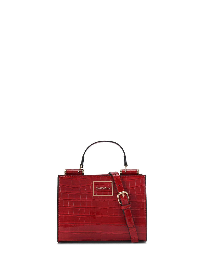 Carvela Cherry Red Jessica Mini Tote 2 Bag