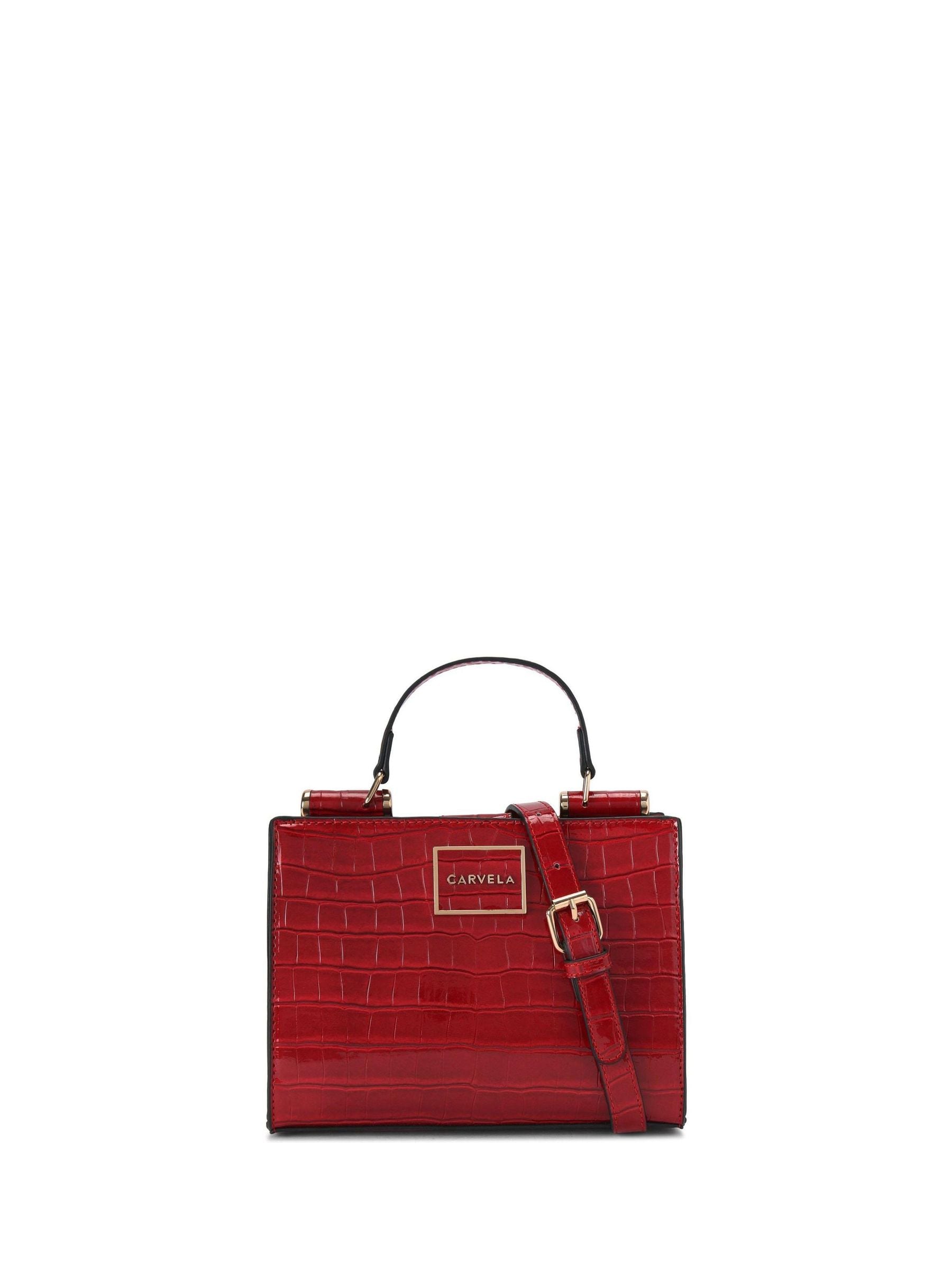Carvela Cherry Red Jessica Mini Tote 2 Bag