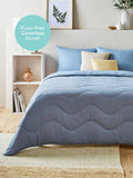 Night Lark Coverless Duvet Set with pillowcases, imported from the UK