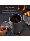 Tower grey storage canisters set of 3 (British brand)