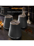 Tower grey storage canisters set of 3 (British brand)