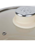 Swan retro cream saucepan set 3 piece, UK version