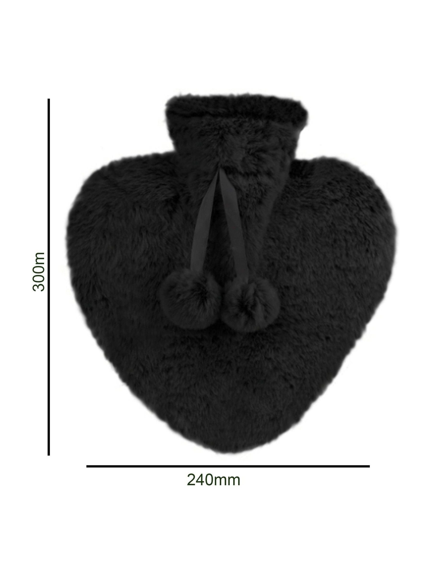 Solesmith Love Heart Monogrammed Hot Water Bottle