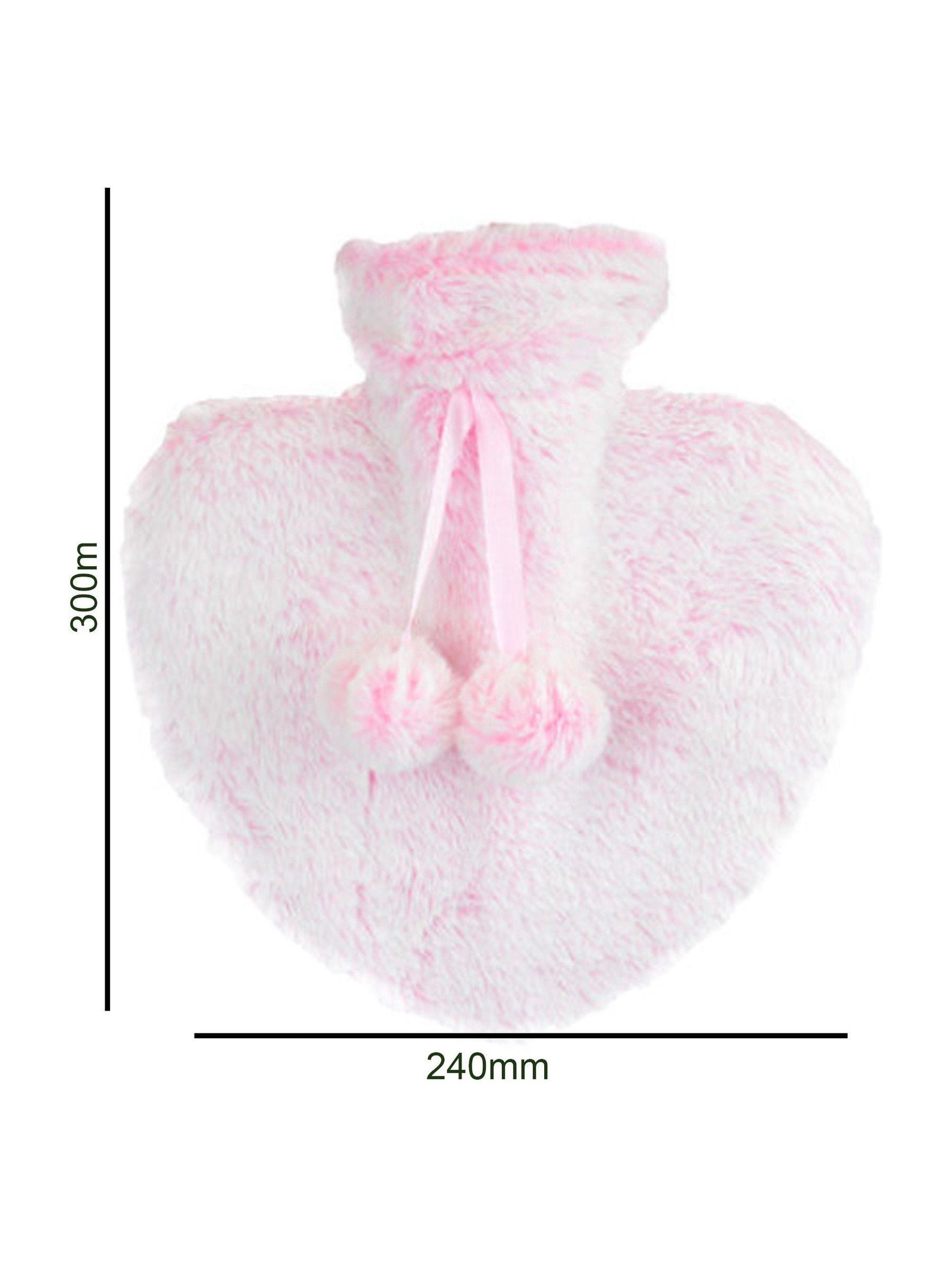 Solesmith love heart monogrammed hot water bottle, UK version