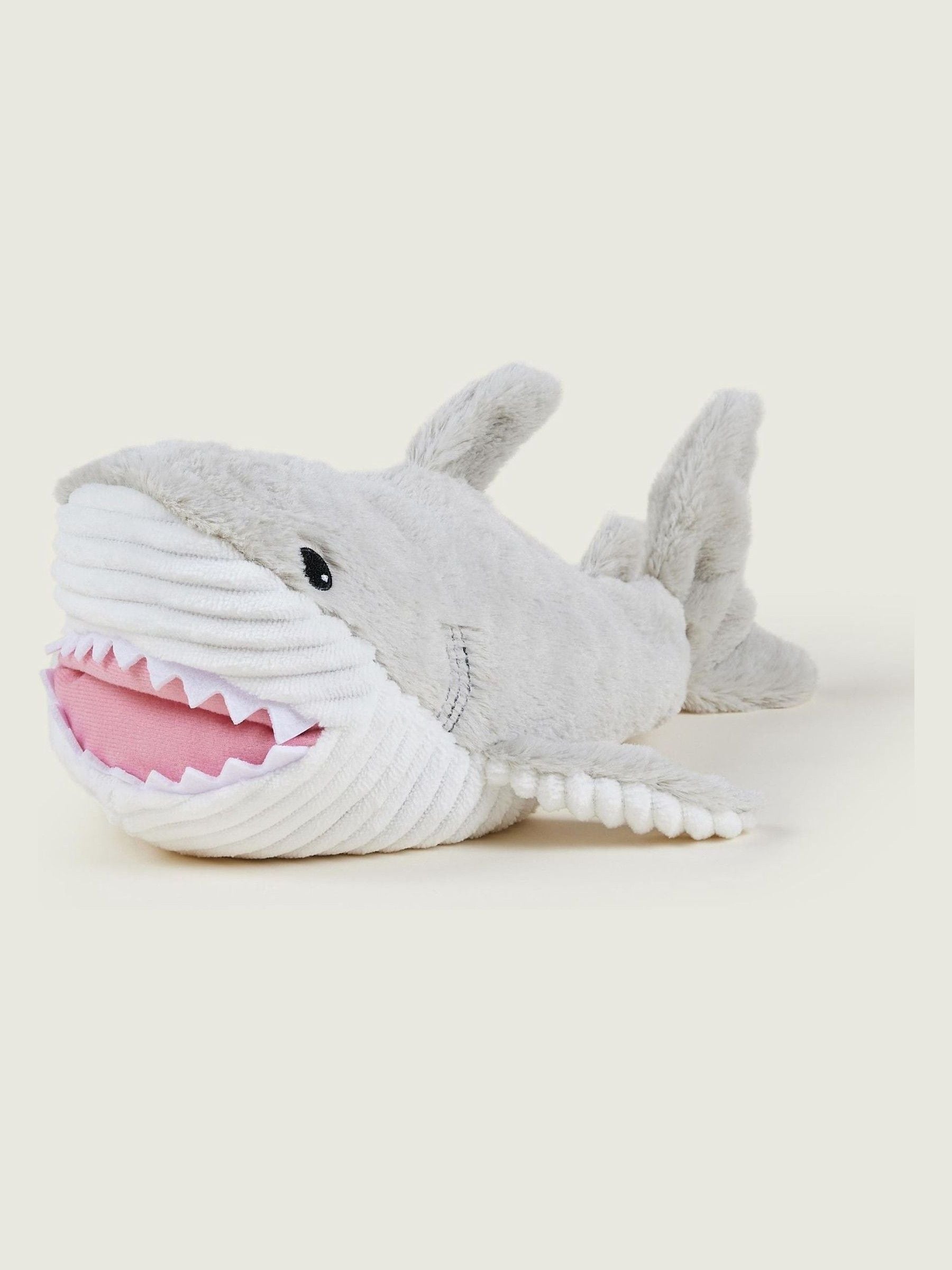 Warmies fully heatable shark soft toy, UK version