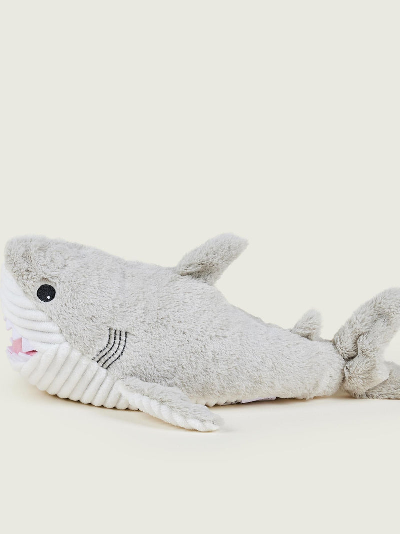 Warmies fully heatable shark soft toy, UK version