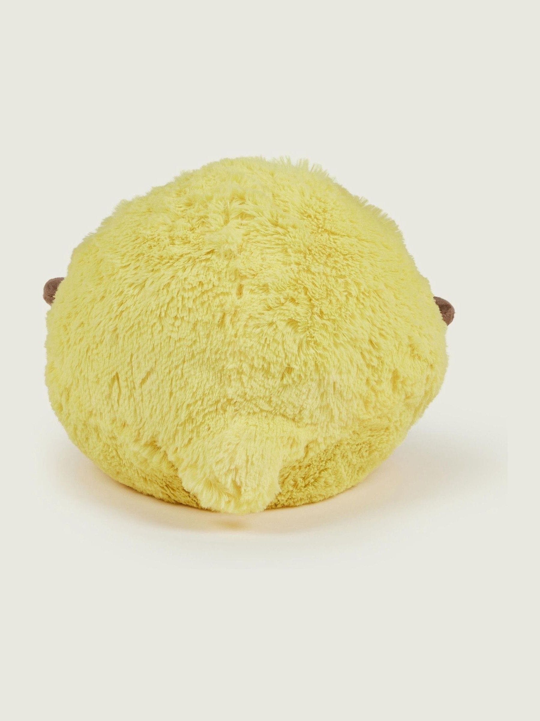 Warmies heatable lemon soft toy, imported from the UK