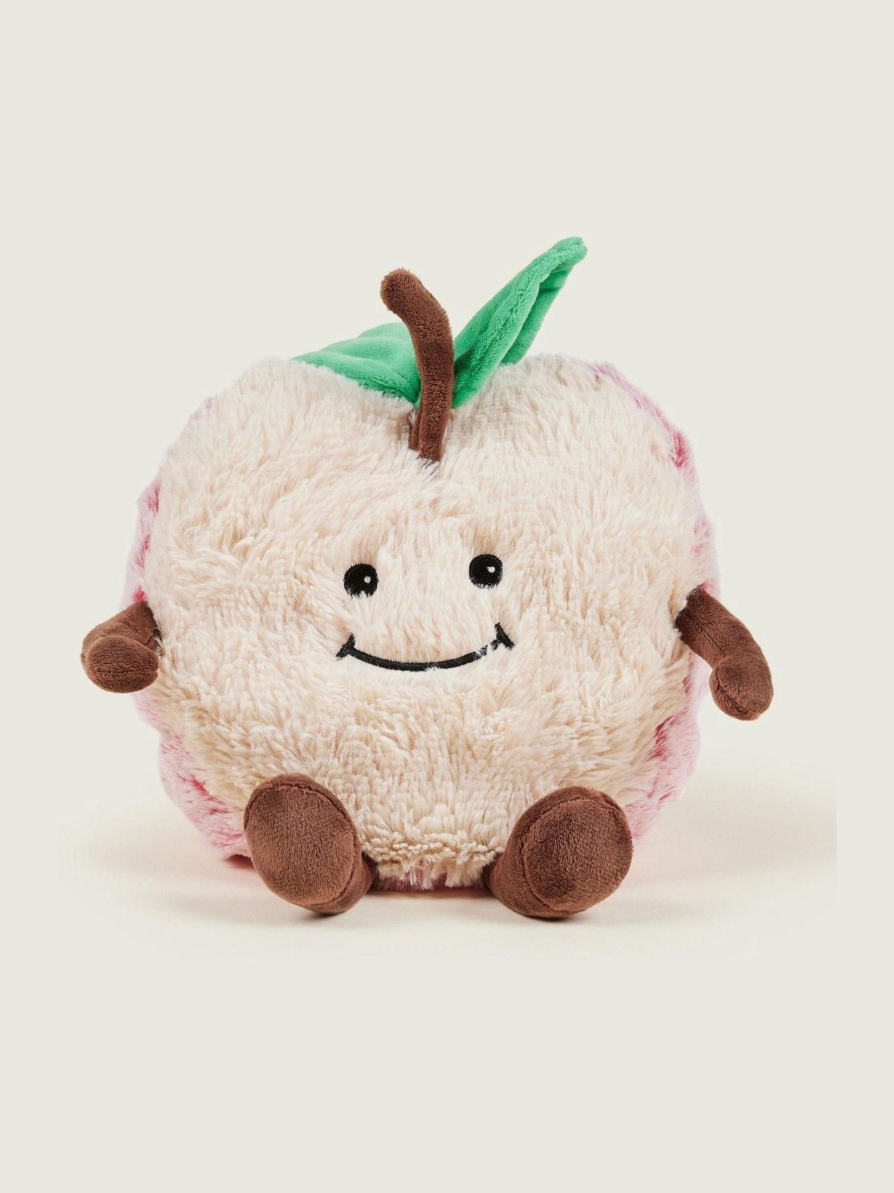 Warmies fully heatable apple soft toy scented lavender - British product