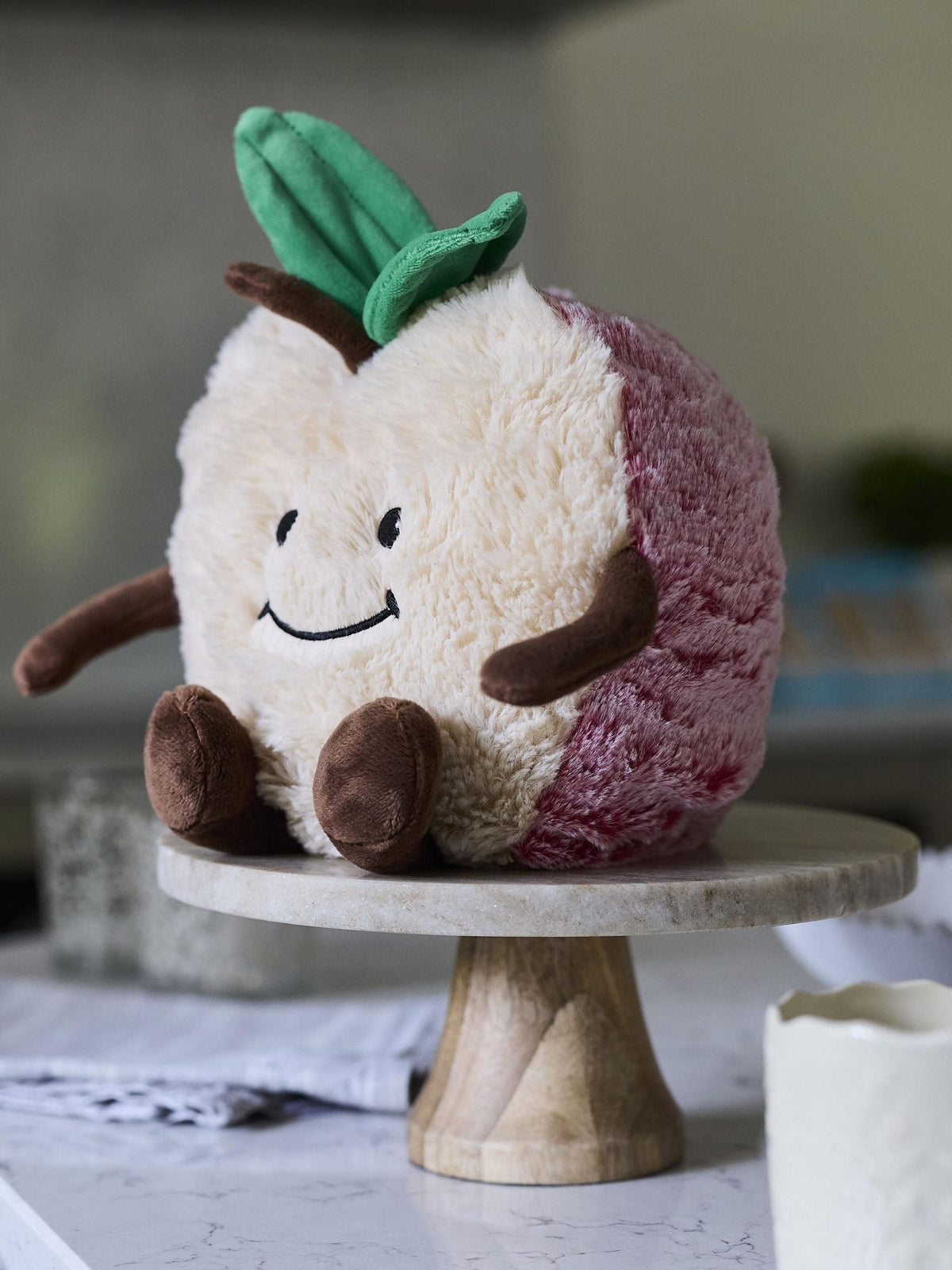 Warmies fully heatable apple soft toy scented lavender - British product