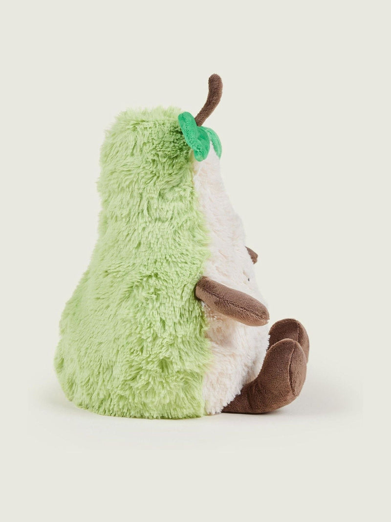 Warmies heatable pear soft toy (British brand)