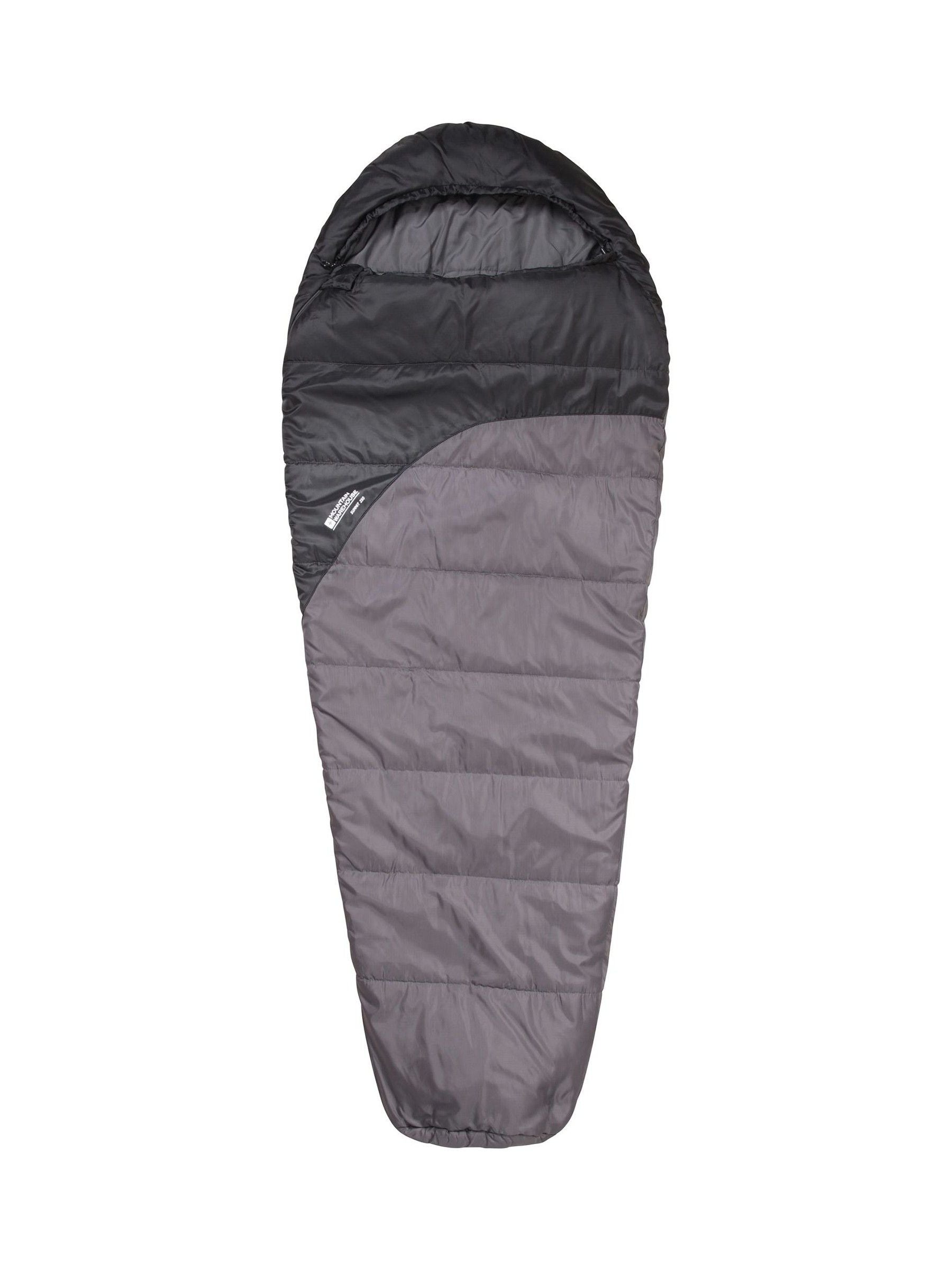 Mountain Warehouse Summit 250 Grey sleeping bag regular 200cm, UK version
