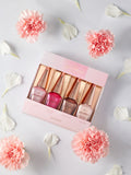 Next gel effect nail polish gift set four pink shades, UK version