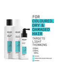 Nioxin hair thickening system trial kit, UK version