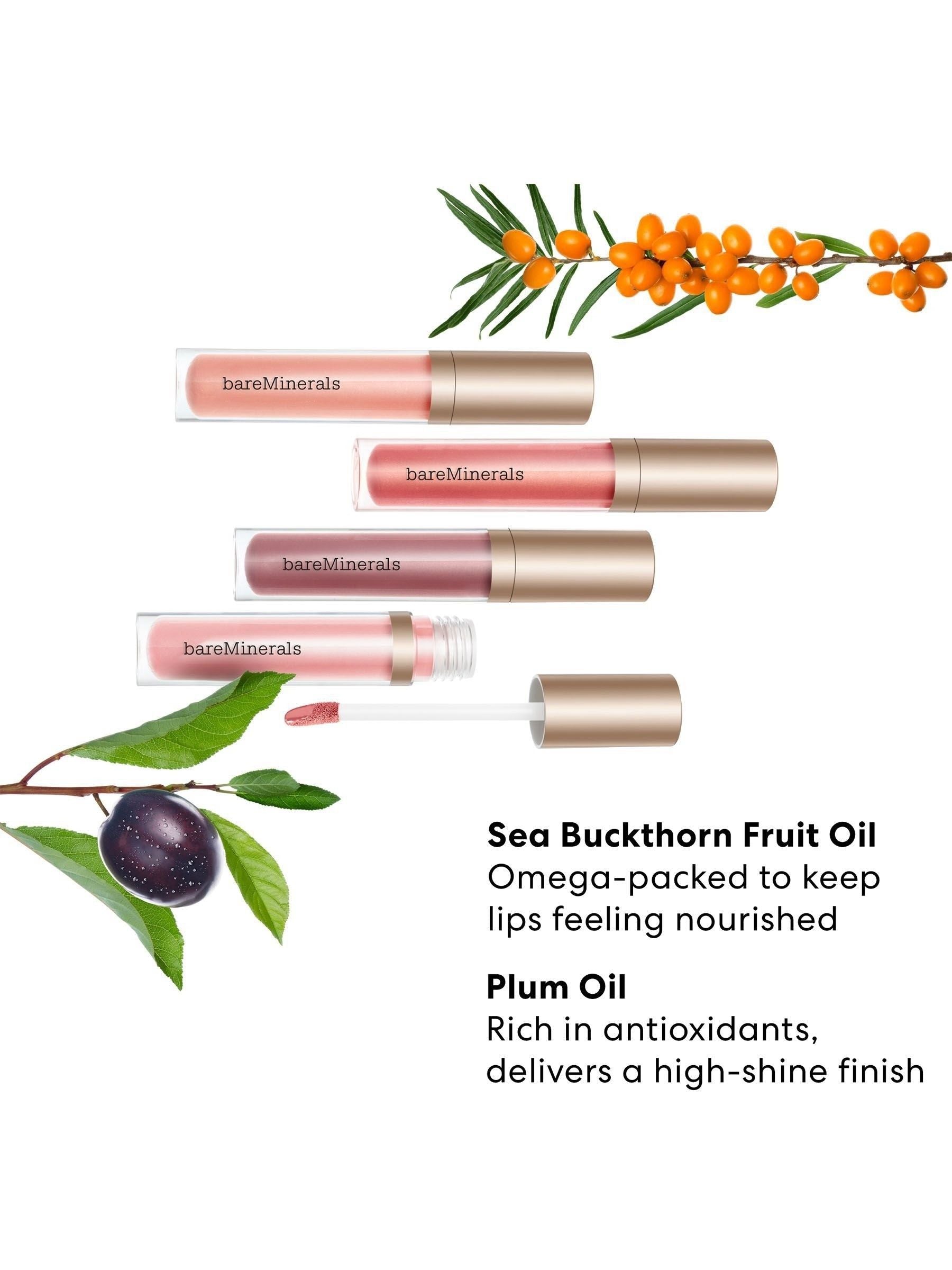 bareMinerals Mineralist lip gloss balm 4ml, imported from the UK