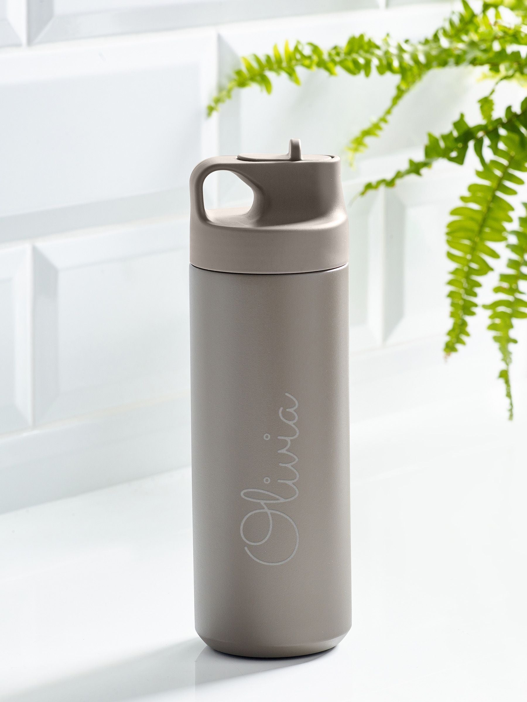 Loveabode personalised sports water bottle (British brand)