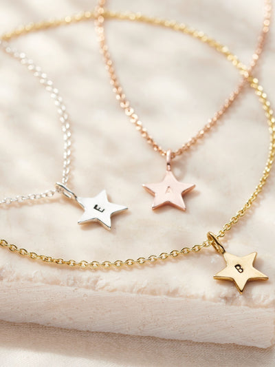 Next Posh Totty Designs Personalised Bright Star Sterling Silver Bracelet 19cm- Buy online at McGrocer