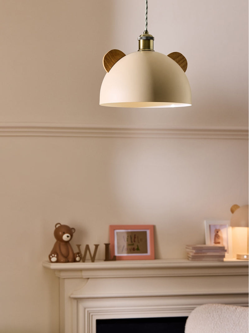 Jojo Maman Bébé nude bear easyfit ceiling shade 15cm - British product