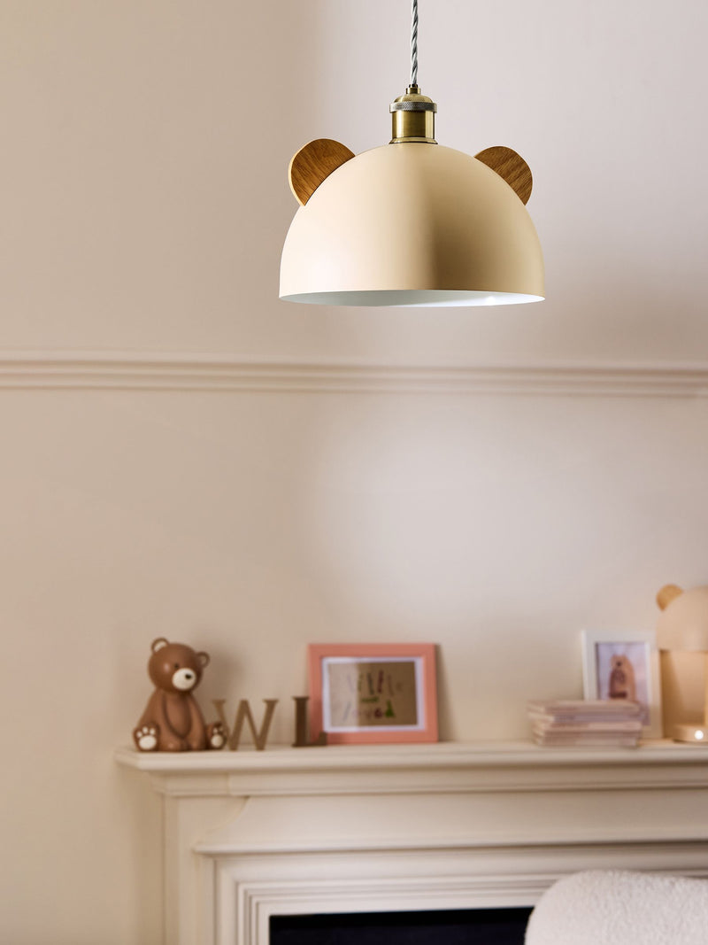 Jojo Maman Bébé nude bear easyfit ceiling shade 15cm - British product