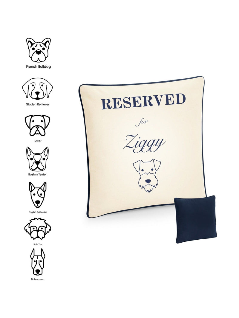 RUFF My Dog And Me 100% Cotton Cushion 40cm x 40cm