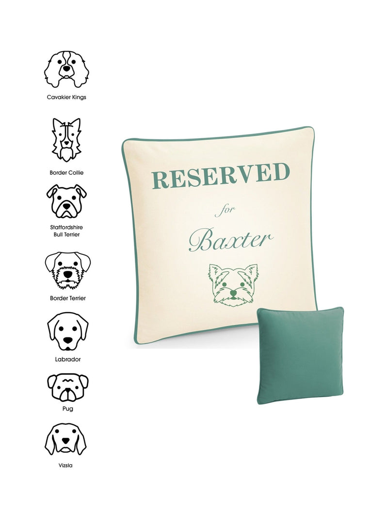 RUFF My Dog And Me 100% Cotton Cushion 40cm x 40cm