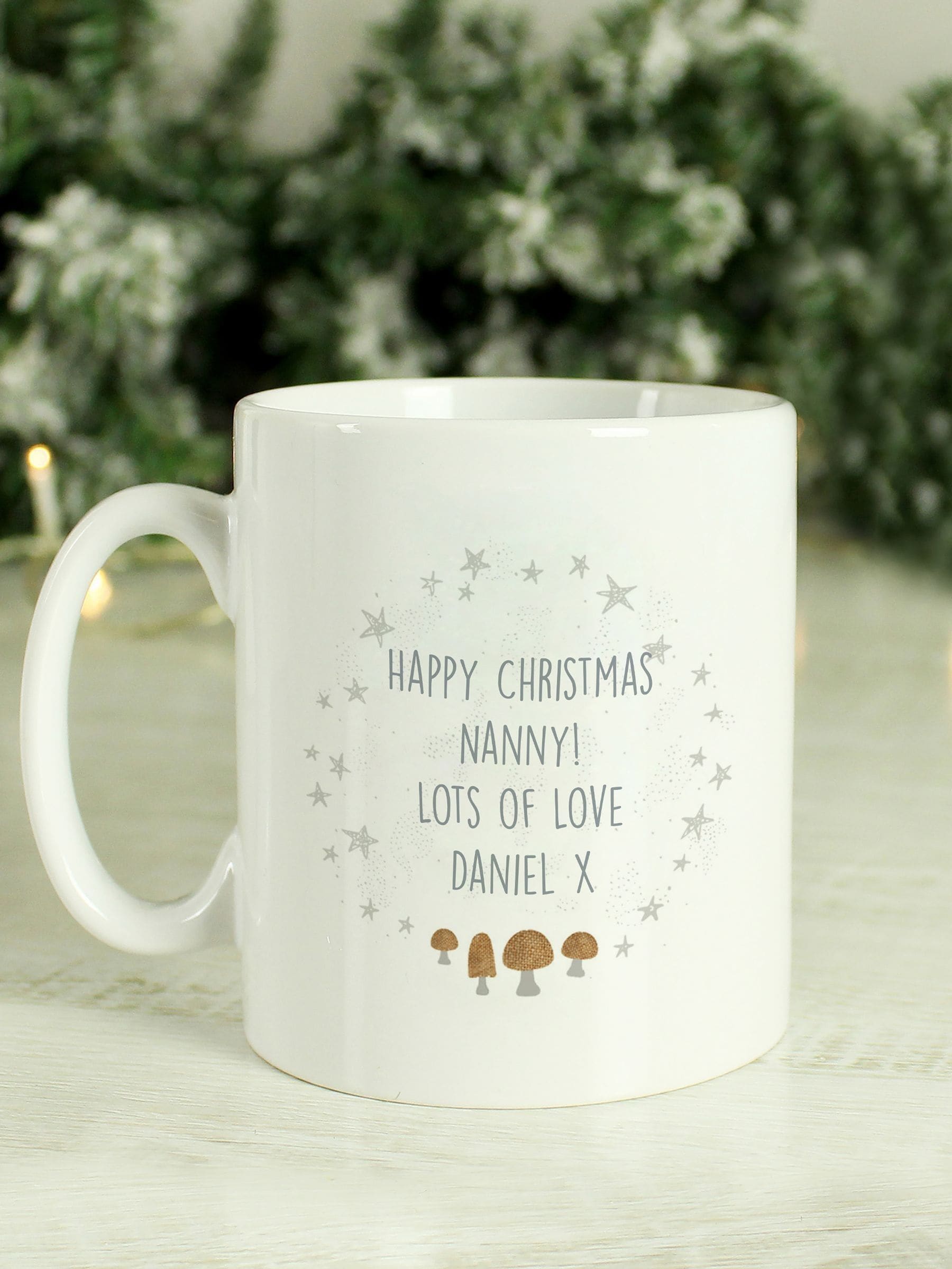 Personalised Christmas Gonk Mug by PMC