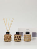 French Connection ceramic reed diffuser trio with woven detail - British product