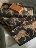 Black Tiger 100% cotton towel (British brand)