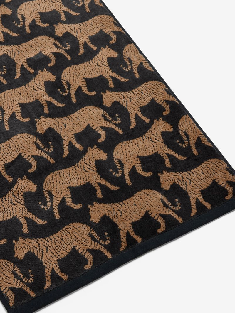 Black Tiger 100% cotton towel (British brand)