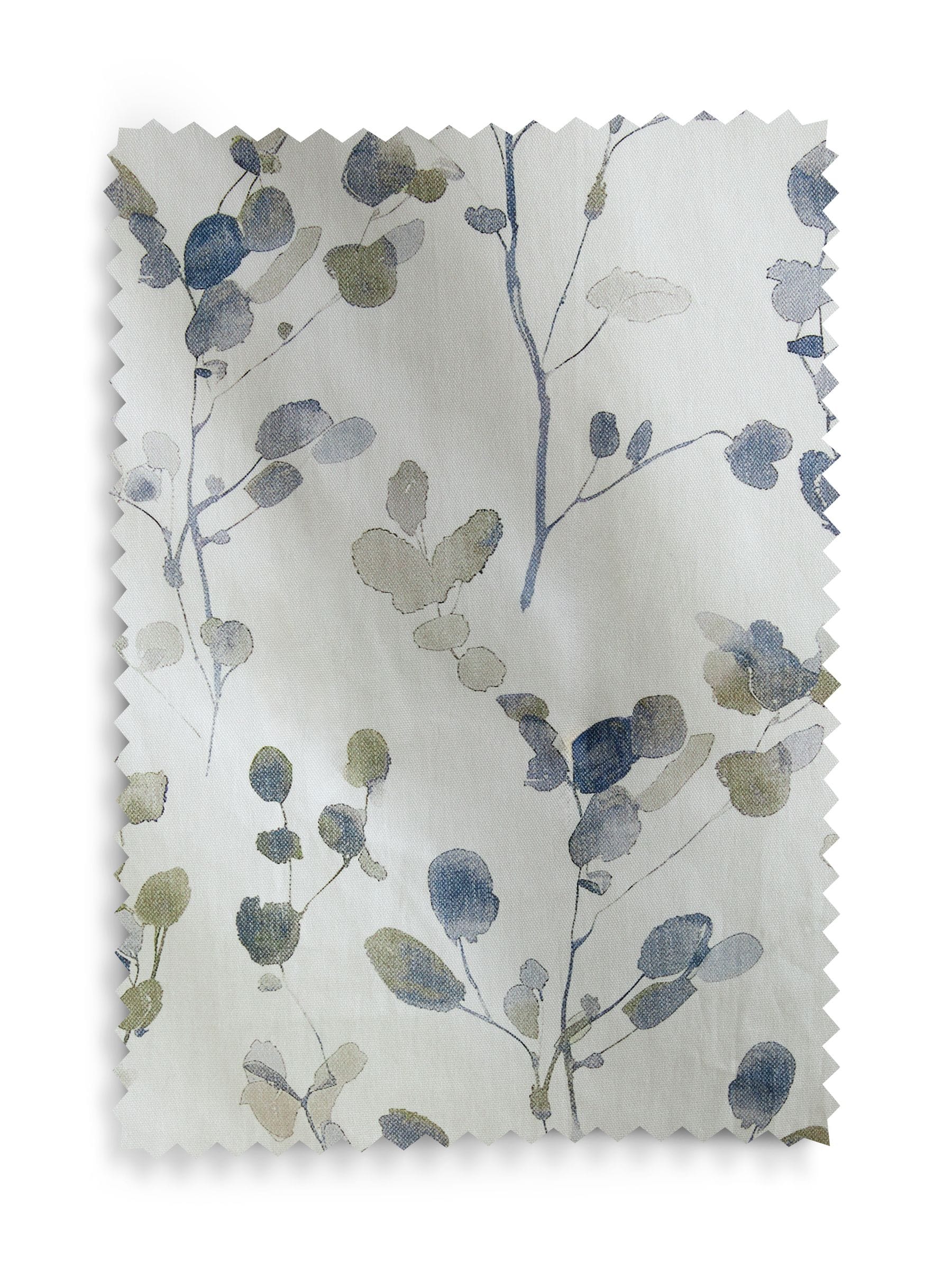 Honesty Leaf floral print blackout thermal curtains, UK version