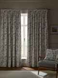 Honesty leaf floral print blackout thermal curtains, imported from the UK