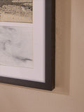 Hadley black 12 multi aperture picture frame - British product