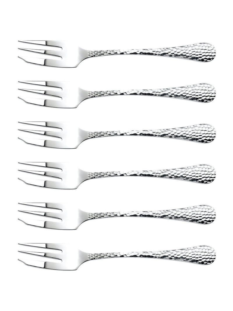 Arthur Price Set of 6 Stainless Steel Avalon Pastry Forks
