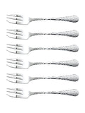 Arthur Price Set of 6 Stainless Steel Avalon Pastry Forks