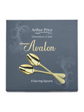 Arthur Price champagne gold avalon serving spoons set 4 - British product
