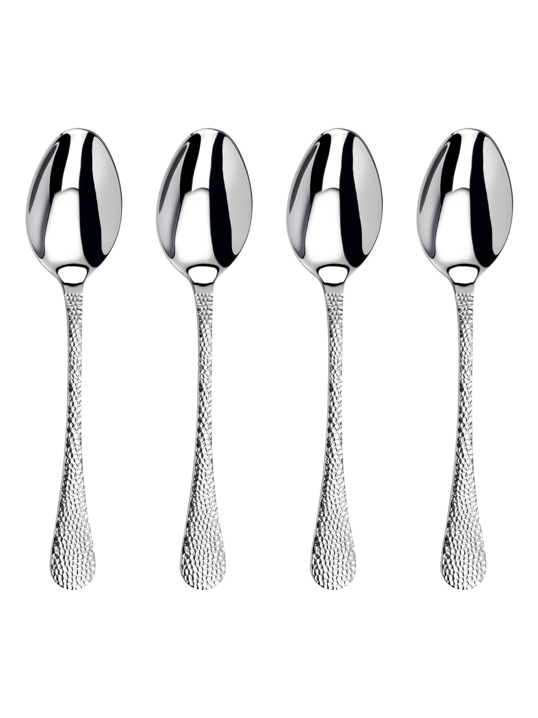 Arthur Price Avalon stainless steel serving spoons set of 4 - British product