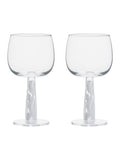 Anton Studio Designs Set of 2 White Björn Gin Glasses
