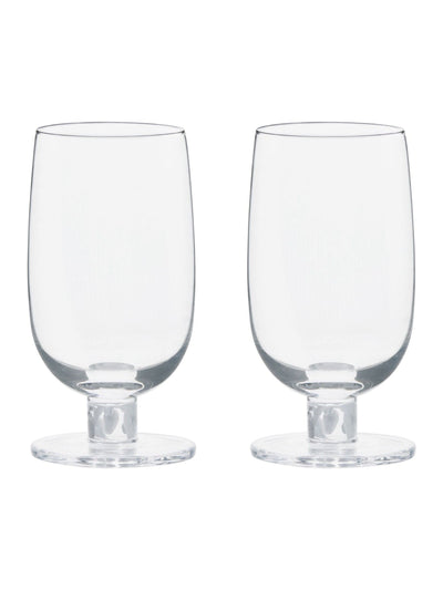 Anton Studio Designs Set mit 2 weißen Björn Highball-Bechern
