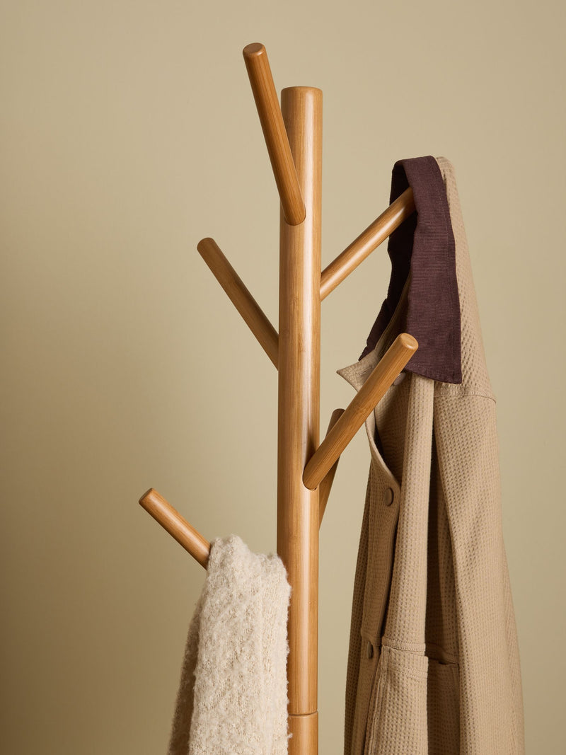 Natural Hamish the Highland Cow coat stand, UK version