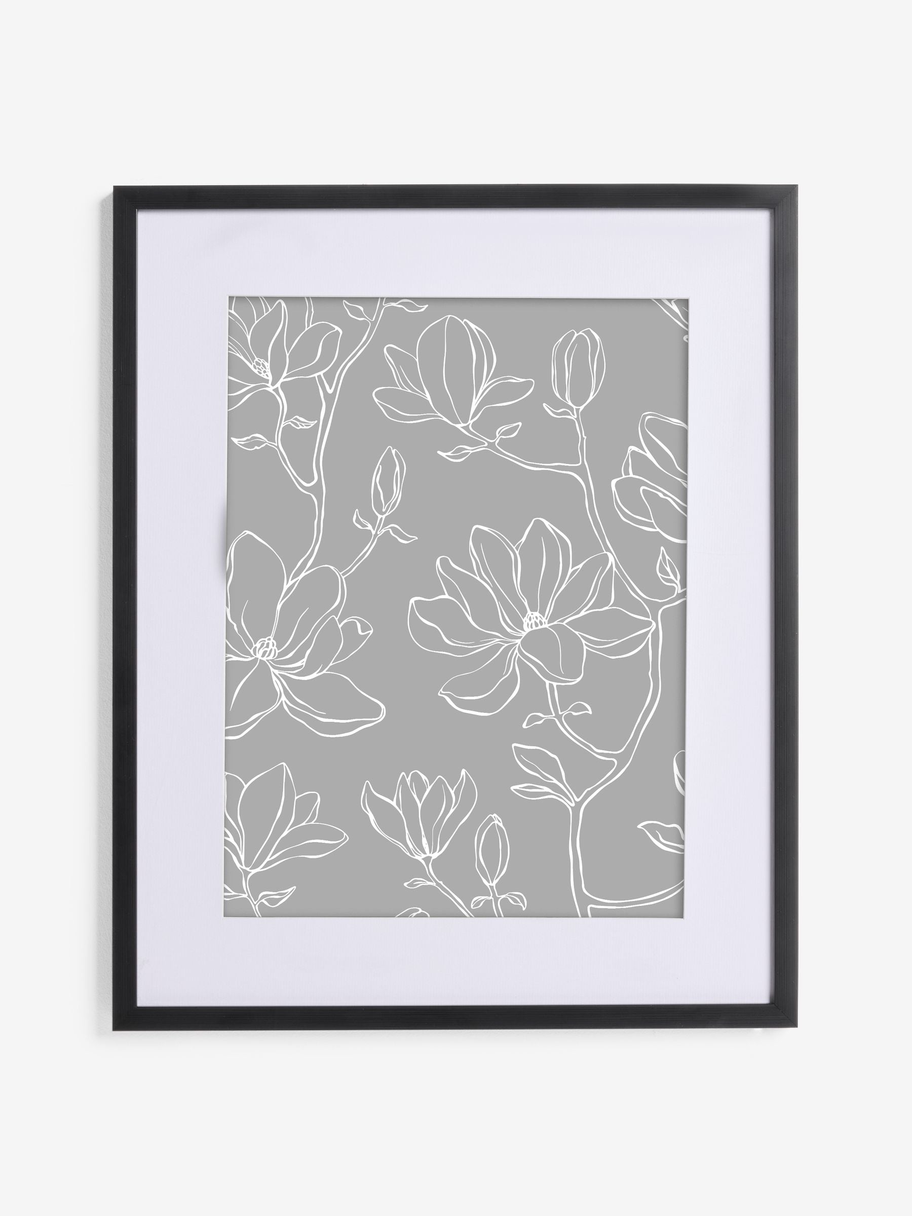 White Hadley poster frame (British brand)