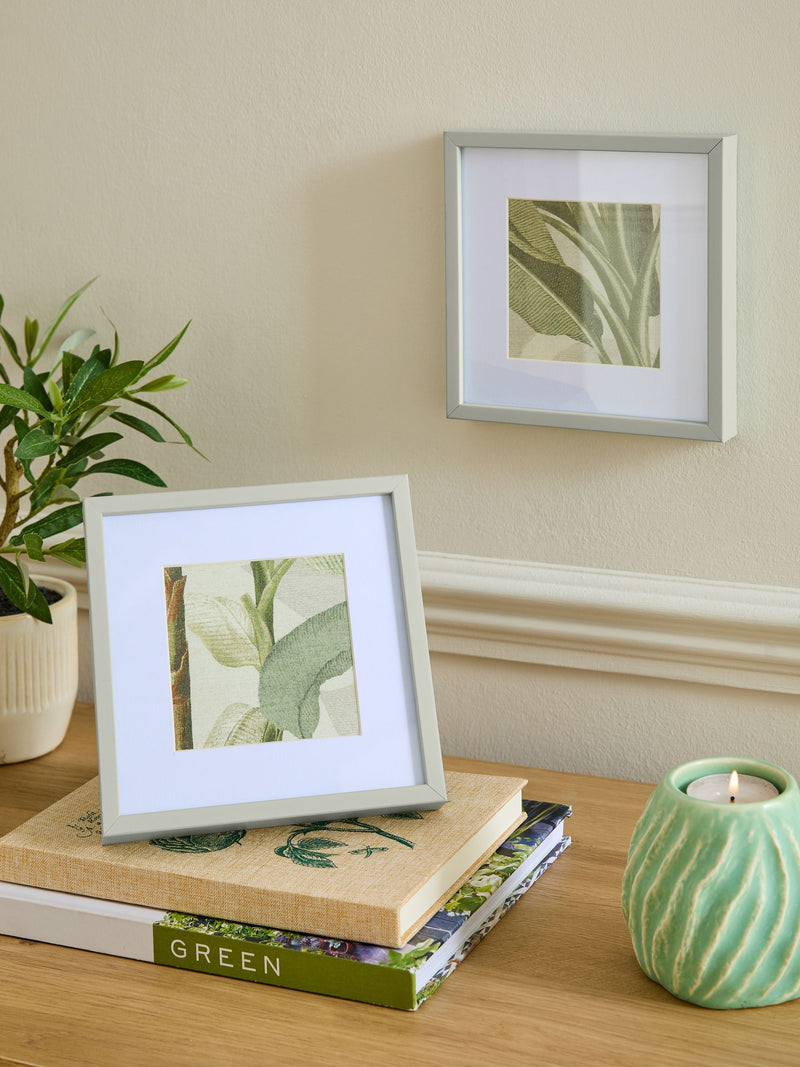 Hadley black photo frames set of two (British brand)