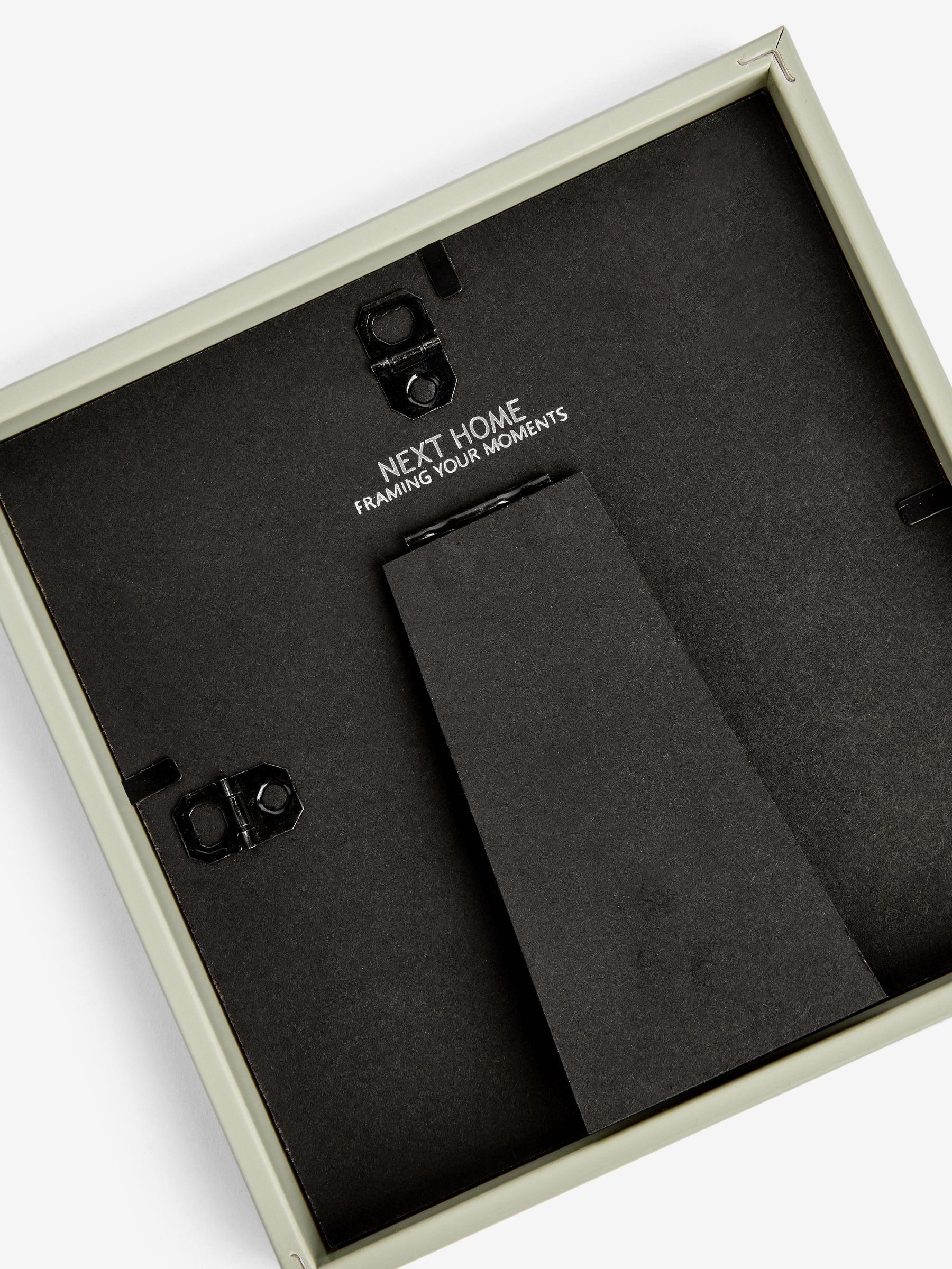 Hadley black photo frames set of two (British brand)