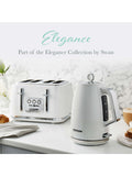 Swan White Elegance Jug Kettle 1.7L (British brand)