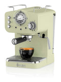 15-Bar Pressure Espresso Machine with 1.2L Detachable Water Tank and Steam Control