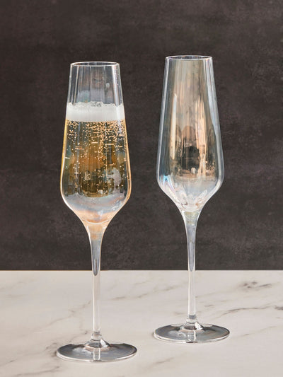 Next Anton Studio Designs Palazzo Champagnerflöten, Set von 2, Glaswaren – Jetzt bei McGrocer kaufen