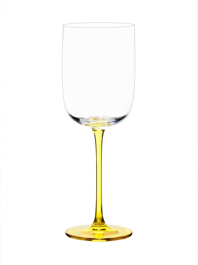 Anton Studio Designs green Gala wine glasses set of 4 - British product