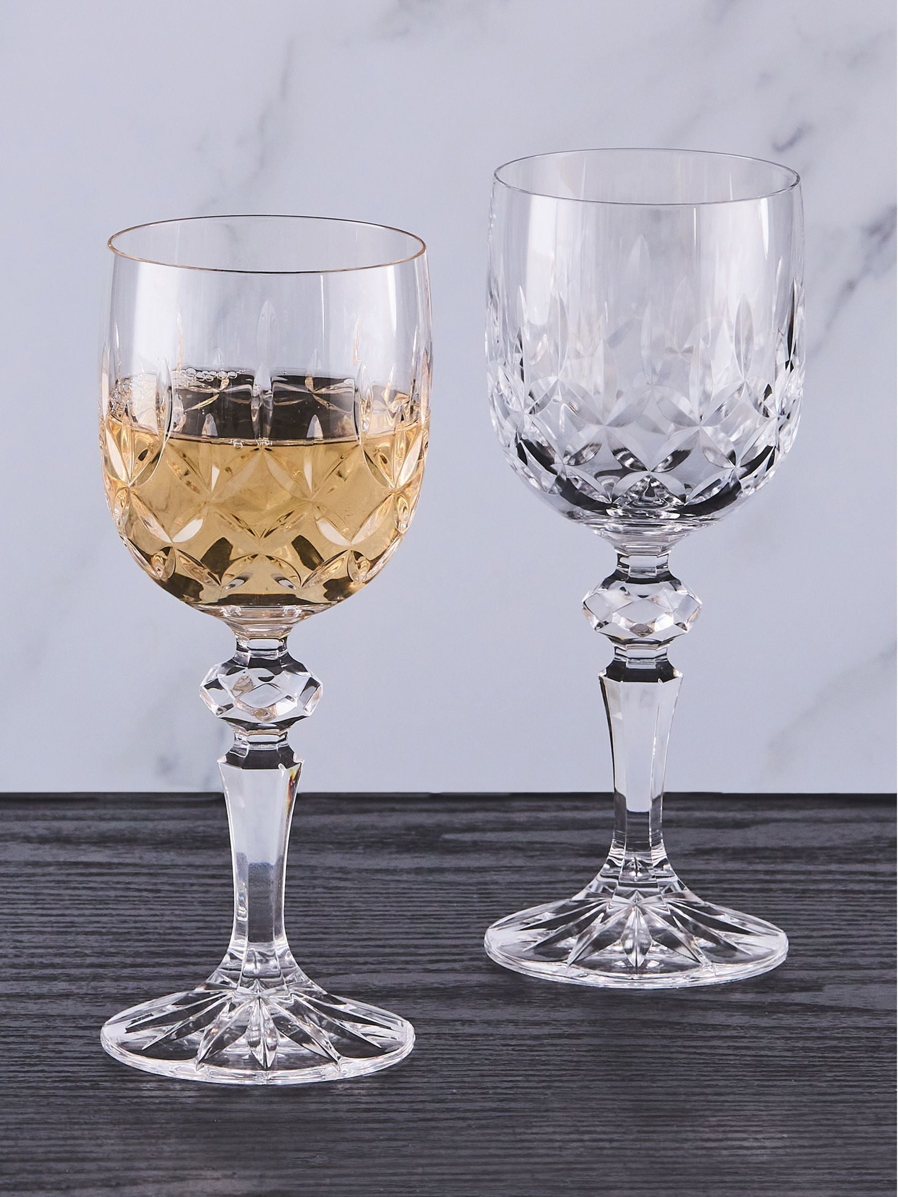 The DRH Collection Dorchester wine glasses set of 2, imported from the UK